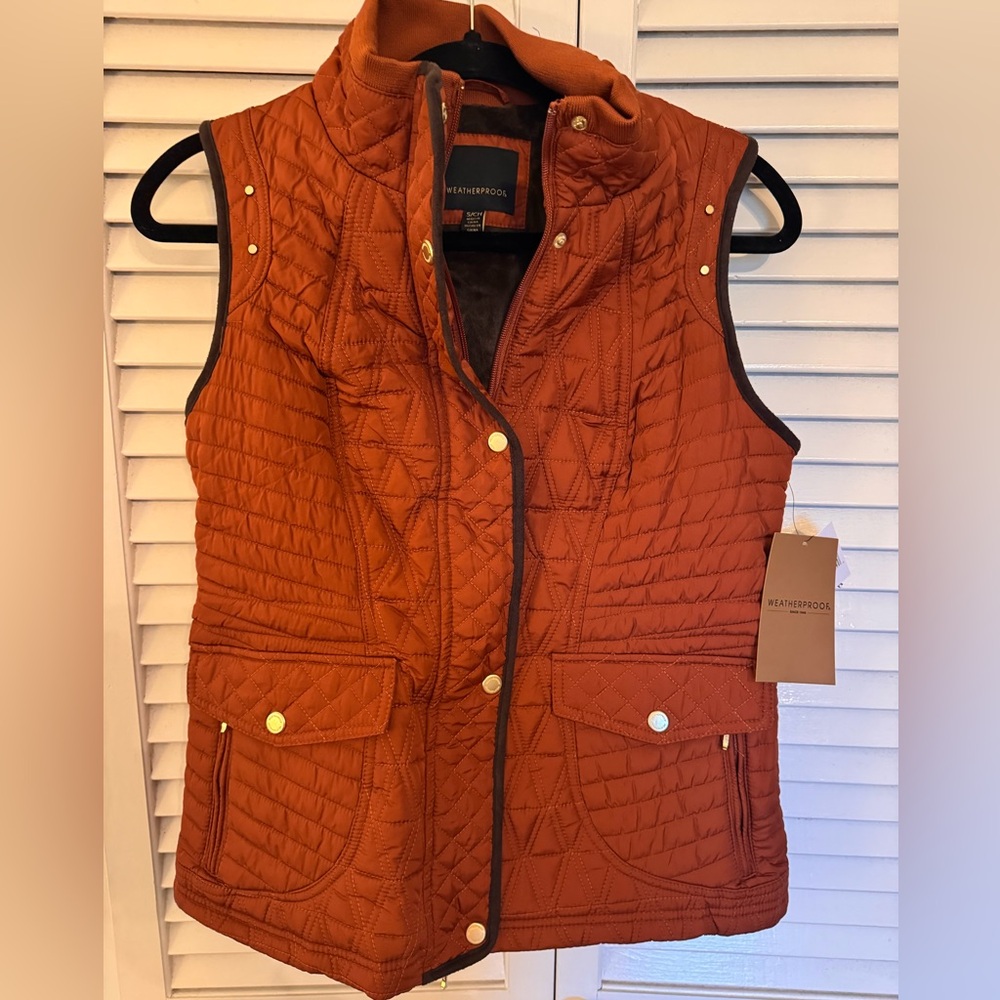 NWT Weatherproof Women's Quilted Vest